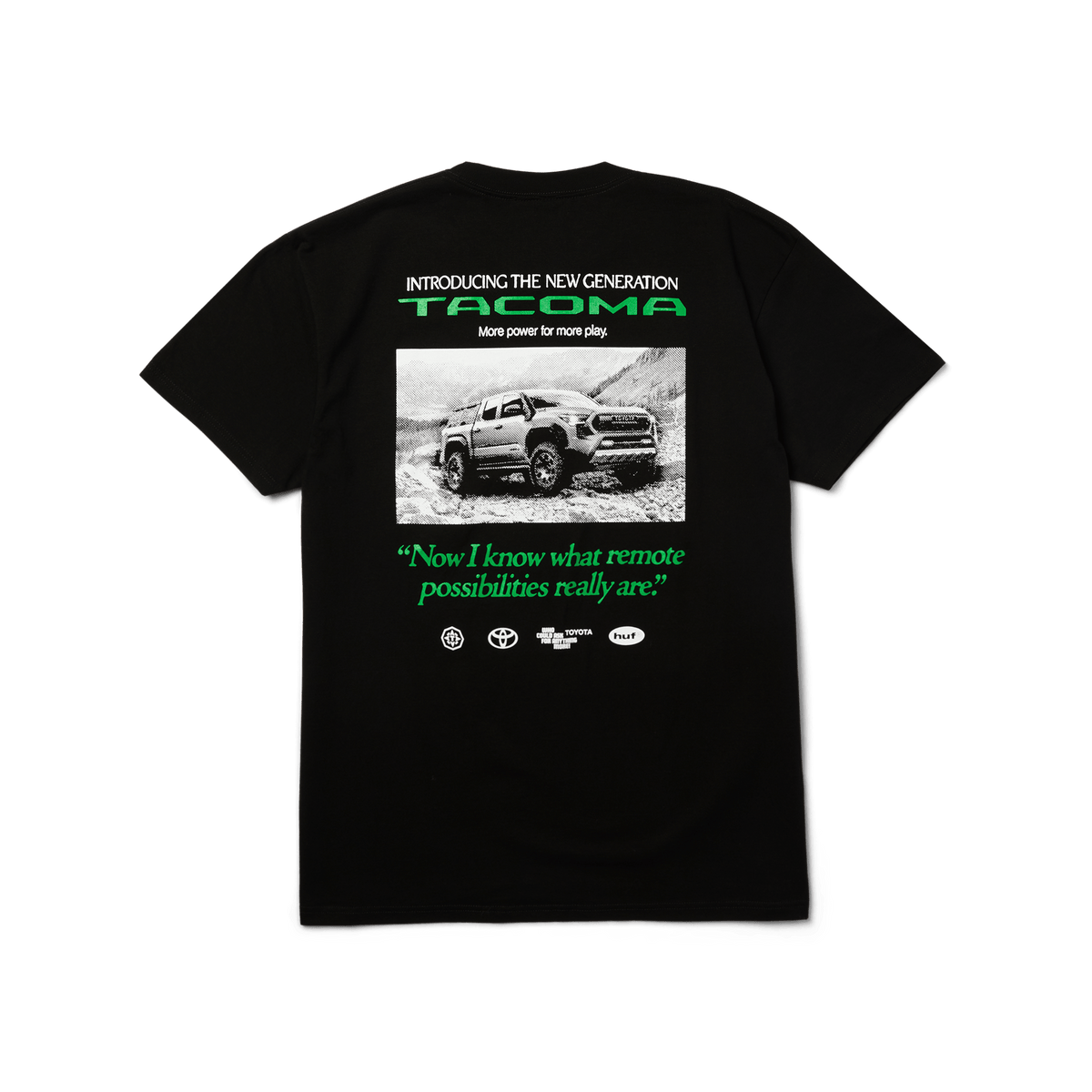 HUF x Toyota Trailhunter 'New Generations' Tee - Black – LEXXOSEPT