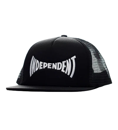 Independent 'Span' Trucker Cap - Black