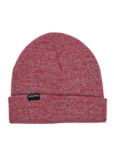 Nixon 'Logan' Beanie - Red Heather