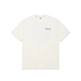 Polar Skate Co. 'Fill Logo Contrast' Tee - Ivory/Black