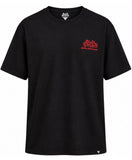 Fallen 'Outer Realms' Tee - Black/Blue/Red