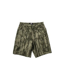 DGK 'Cortex' Baggy Canvas Shorts - Bark Camo