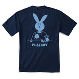 Color Bars X Playboy 'High Roller' Tee - Navy