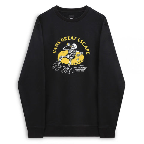 Vans 'Permanent Vaction' Crewneck - Black