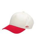 Vans 'Data System' Strapback Cap - Cream/Red
