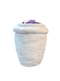 40’s & Shorties 'Double Cup' Plush - White/Purple