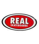 Real Skateboard 'OG Logo' Sticker - Red