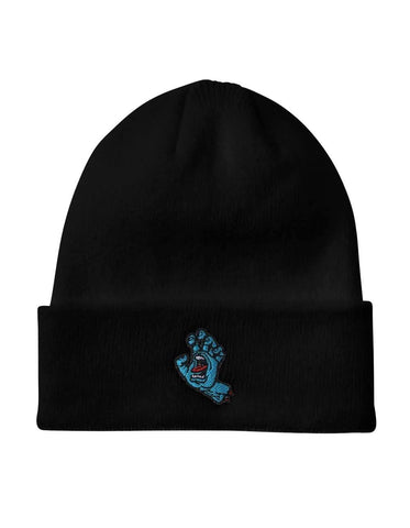 Santa Cruz 'Screaming Hand' Beanie - Black