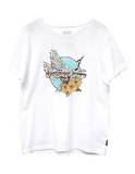 Vans 'Crane Call' Tee - White (Kids)