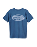 Quiksilver '2000’s Boarding Logo' Tee - Copen Blue