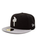 Red Dragon x New Era 'Dynasty' Fitted Cap - Black/Grey