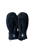 Volcom 'V.Co Nyle' Snow Mittens - Black/White