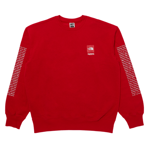 Supreme x The North Face Crewneck - Red