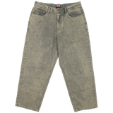 Frosted Skateboards 'Wavy Classic' Baggy Jeans - Chill Green