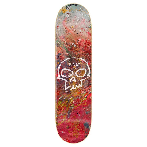 Zero x Bam Margera 'Single Skull' Deck - Multi
