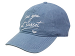 Roxy 'Extra Innings B' Cap - Denim Blue