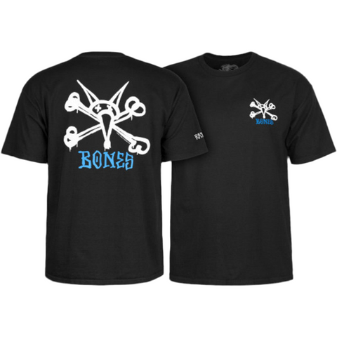 Powell Peralta 'Rat Bones' Tee - Black