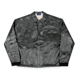 Frosted Skateboards Leather Jacket - Solid Black