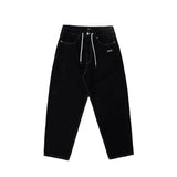 Jacker 'Classic' Denim Baggy Pants - Black