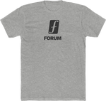 Forum 'Lockup' Tee - Heather Grey