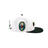 DGK 'Save Us' Snapback Cap - White/Black