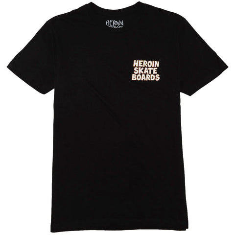 Heroin Skateboards 'Stingee Thingee' Tee - Black