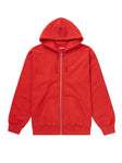Supreme 'Small Box Logo' Zip-Up Hoodie - Burnt Red