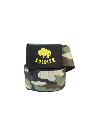 SSUR Plus 'Soldier' Belt - Camo