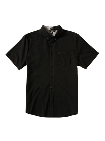 Volcom 'Everett Oxford' Short Sleeve - New Black