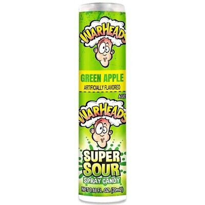 Warheads Super Sour Candy Spray - Green Apple (20mL)