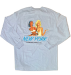 Diamond Supply Co. 'New York' L/S Tee - Blue