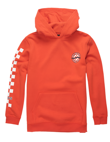 Vans 'Side Stripe' Hoodie (Boys) - Red