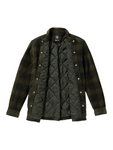 Volcom 'Bowered' Fleece-Lined Flannel - Bison