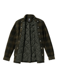 Volcom 'Bowered' Fleece-Lined Flannel - Bison