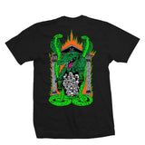 Heroin Skateboards 'King Croc' Tee - Black