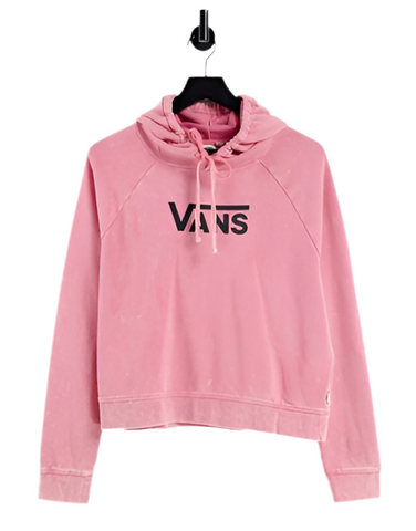 Vans 'Flying V' Boxy Fit Concrete Hoodie - Pink