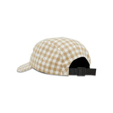 Supreme 'Gingham' Camp Cap - Tan
