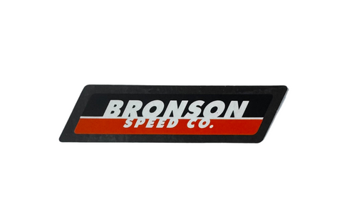 Bronson Speed Co. 'Reflective' Sticker - Chrome