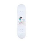 April Skateboards x Henry Jones ‘Yuto Sylmar' Skate Deck - White