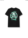 Anti Social Social Club x Neighborhood 'Cambered' Tee - Black/Green