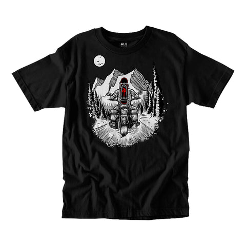 Red Dragon 'Road Trip' Tee - Black