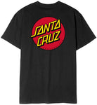 Santa Cruz 'Classic Dot' Tee - Black