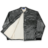 Frosted Skateboards Leather Jacket - Solid Black