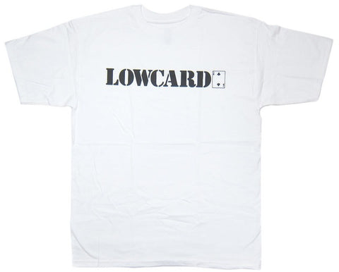 Lowcard 'Standard' Tee - White