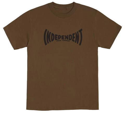 Independent 'Span' Tee - Dark Chocolate