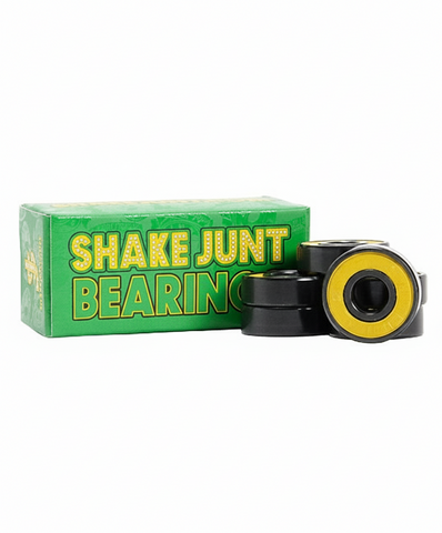 Shake Junt 'Lowriders' Bearings - Green/Yellow