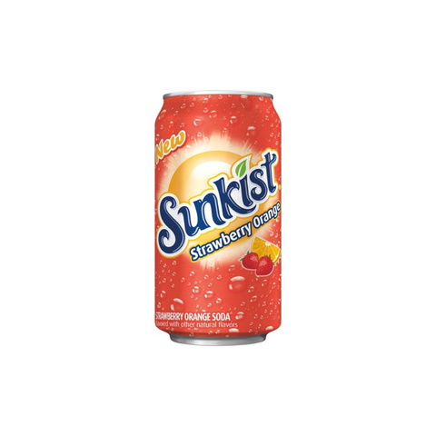 Sunkist Soda - Strawberry Orange (355mL)