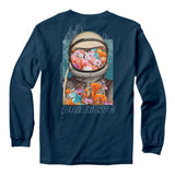 Primitive 'Contact' L/S Tee - Harbor Blue