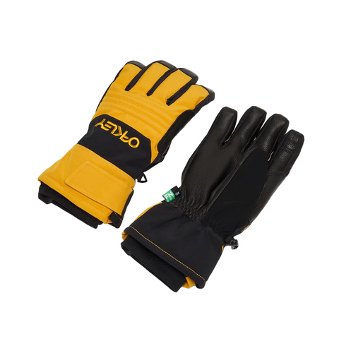 Oakley 'B1B' Snow Gloves - Amber Yellow/Blackout