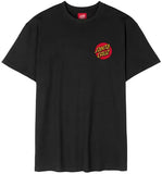 Santa Cruz 'Classic Dot' Tee - Black